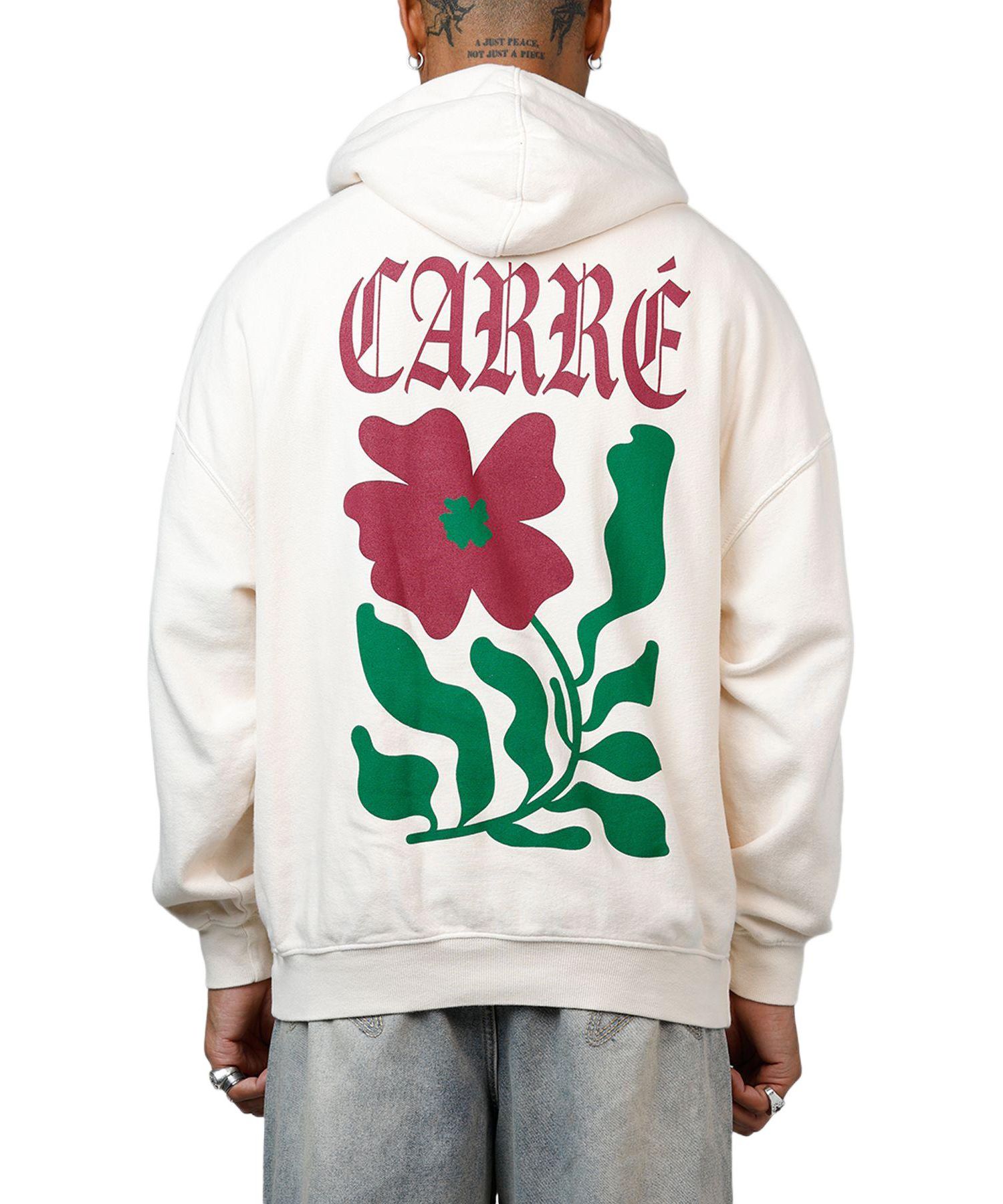 Men's Eternal Garden Premium Hoodie Sweatshirt - Off White L