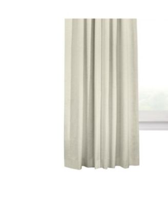 Commonwealth Ventura Tab Top Dressing Window Curtain Panel Pair - 52x63"