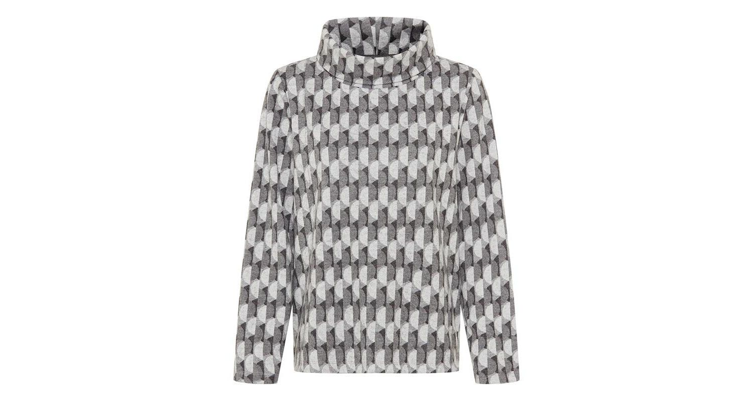 Women's Geo Jersey Top