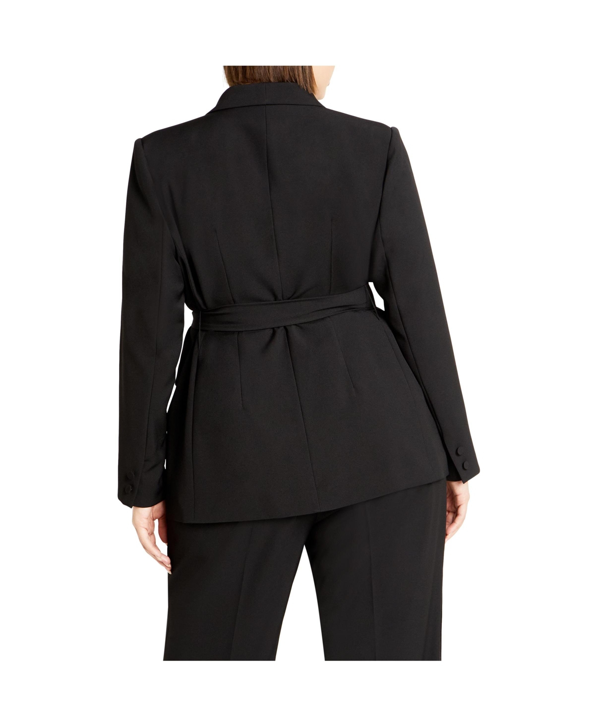 City Chic Women's Belted Yasmine Jacket