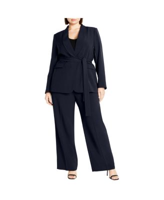 Plus Size Belted Yasmine Jacket