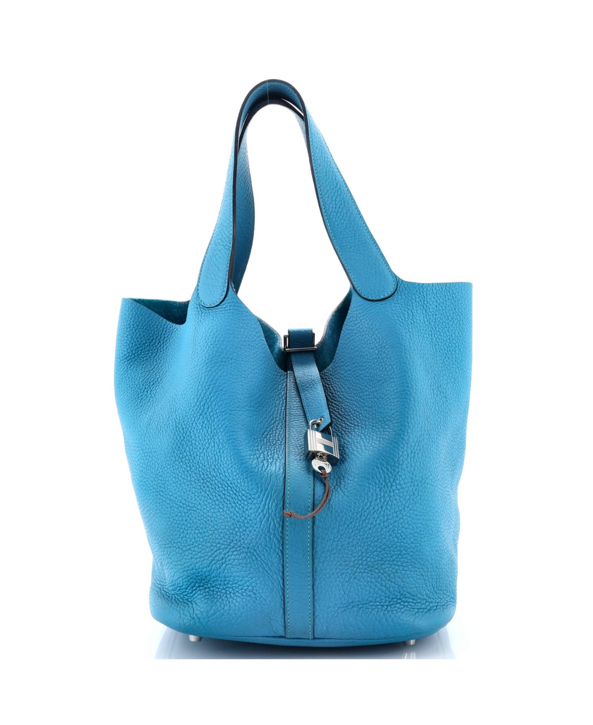 Pre-Owned Hermes Gm Picotin Lock Bag Clemence