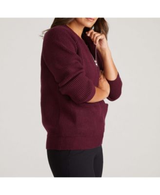 Plus Size Better-Than-Wool Zip Cardigan Sweater