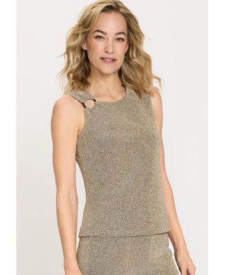 Women's Sparkle Assymetric Shell