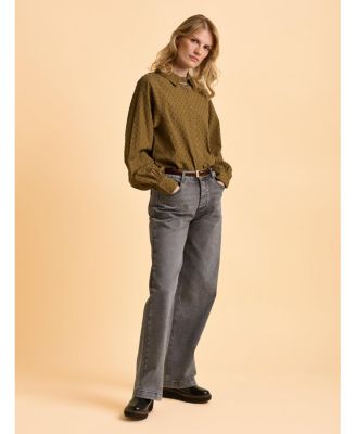 Women's Julia Balloon Sleeve Loose Fit Shirt