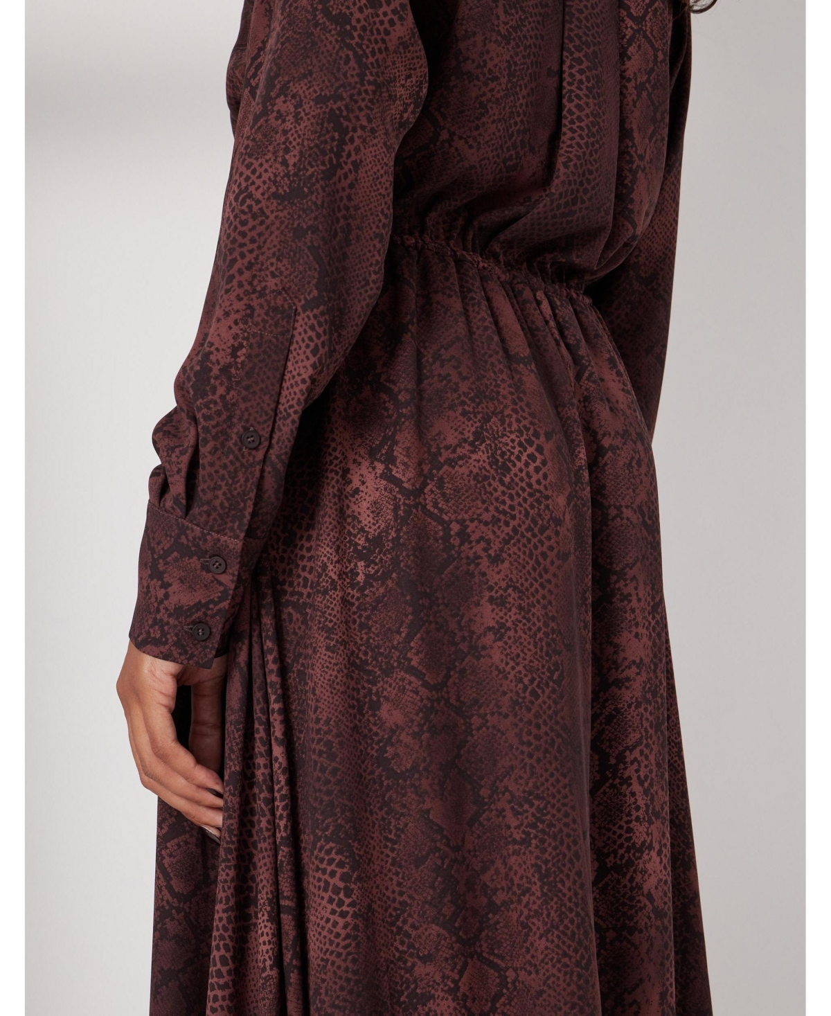 Hush Women's Chiffon Hanky Hem Maxi Dress