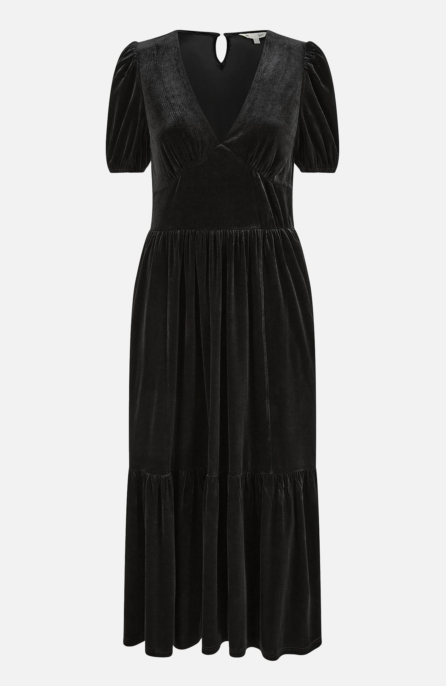 Women's Velvet Midi Dress