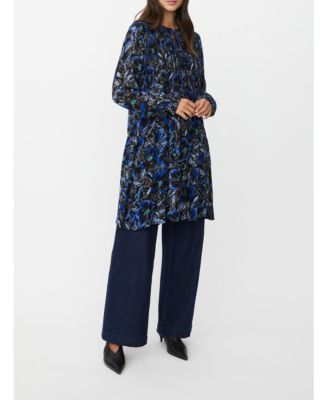 Women's Galamian V-Neck Long Sleeve Long Tunic