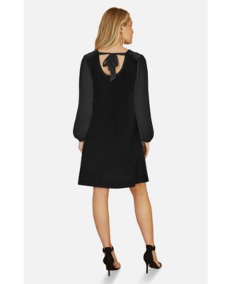 Women's Velvet Tunic Dress