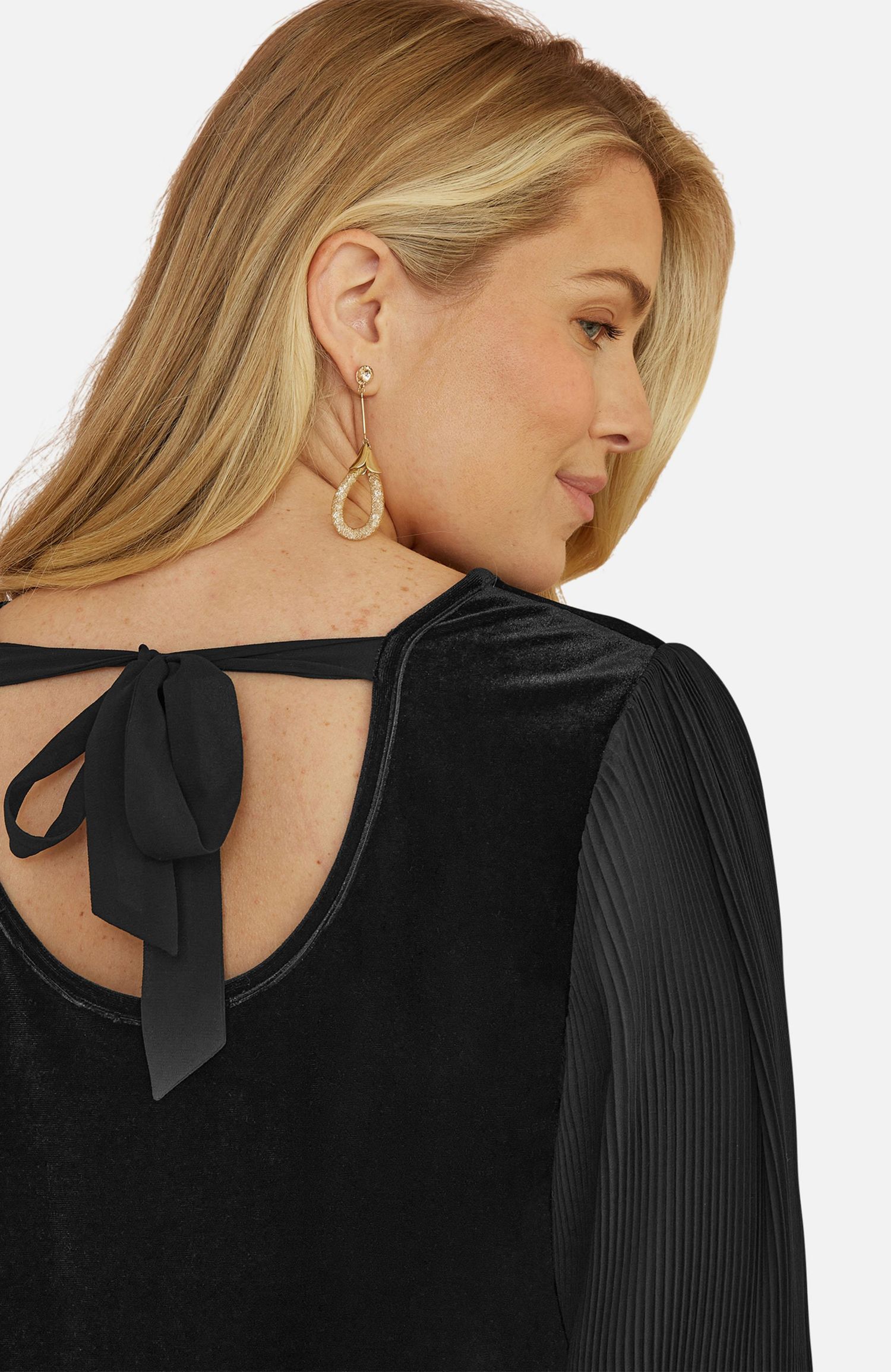 Women's Velvet Tunic Dress