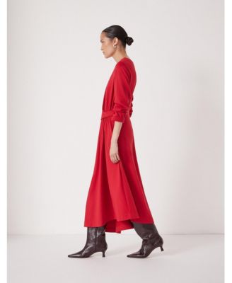 Women's Asymmetric Hem Jersey Dress