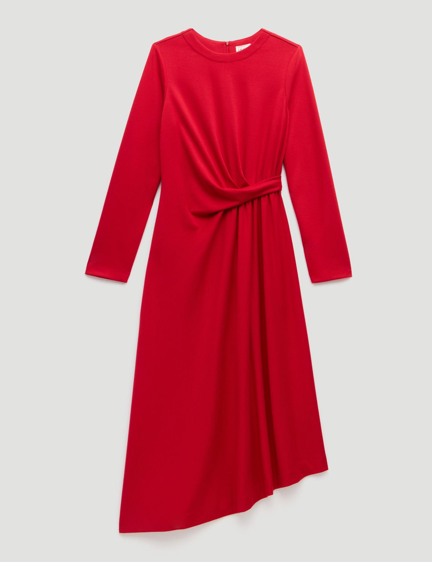 Women's Asymmetric Hem Jersey Dress