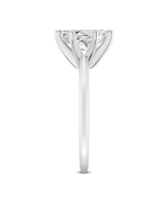 Diamond Pear-cut Solitaire Engagement Ring (1 ct. t.w.) in 14k White Gold