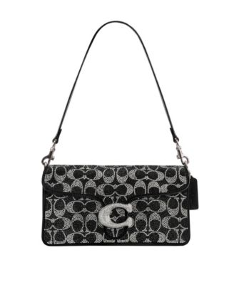 COACH - Crystal Signature C Tabby Small Shoulder Bag