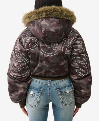 Women's Camo Relaxed Girlfriend Jacket