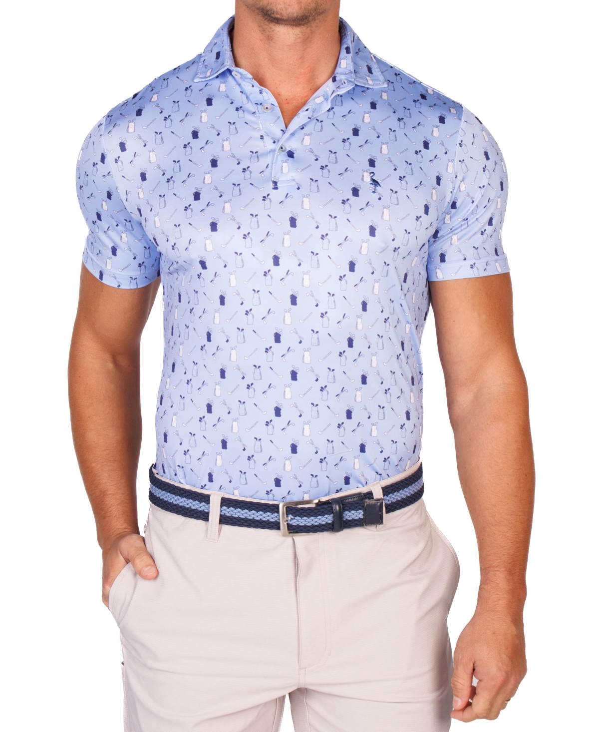 TailorByrd Men's Golf Gear Performance Polo