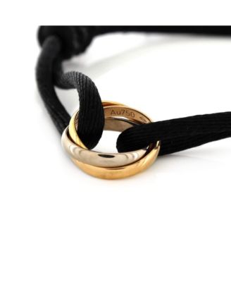 Trinity On Cord Bracelet