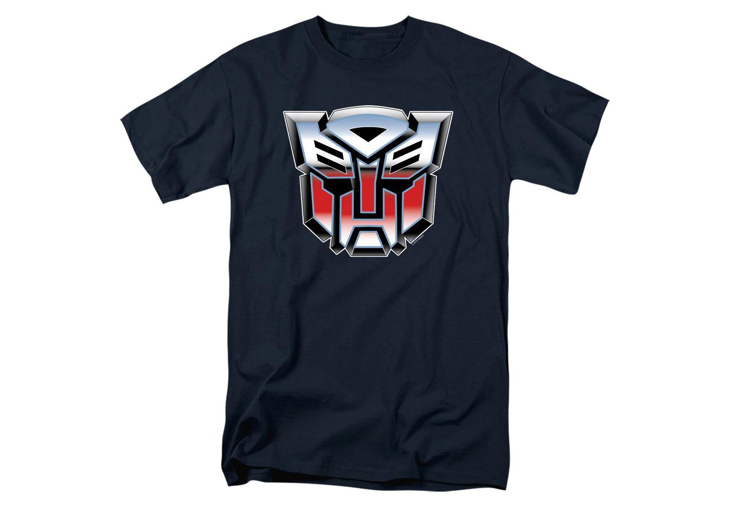 Мужская футболка Logovision Transformers Autobot Airbrush Logo, цвет: Тёмно-синий — фото 1