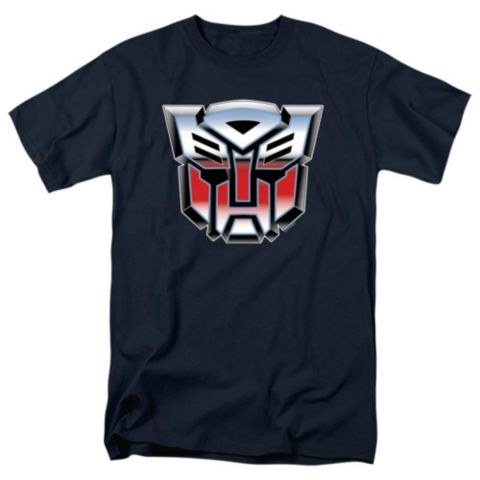 Мужская футболка Logovision Transformers Autobot Airbrush Logo, цвет: Тёмно-синий