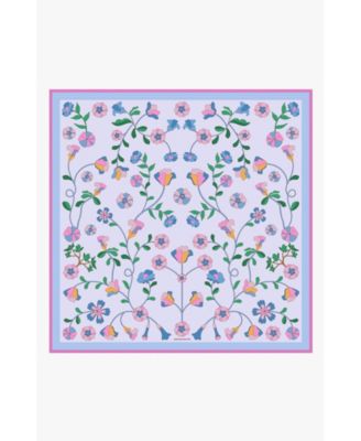 Blush Botanica Double Sided Silk Scarf