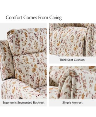 Alfons Swivel And Rocker Power Recliner With Headrest