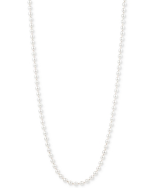 image of Anne Klein Gold-Tone Imitation Pearl Long Length Necklace