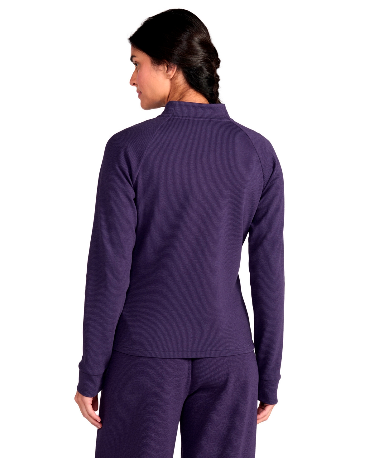 Puma Women's Textured Knit Full-Zip Jacket