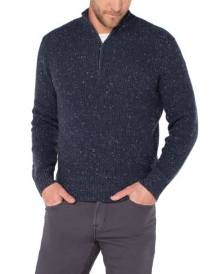 (取寄) リバプールロサンゼルス メンズ ドニゴール リブ 1/4 ジップ セーター Liverpool Los Angeles men Donegal Rib 1/4 Zip Sweater Light Grey Liverpool Los Angeles Men's Donegal Rib Quarter-Zip Sweater - Macy's