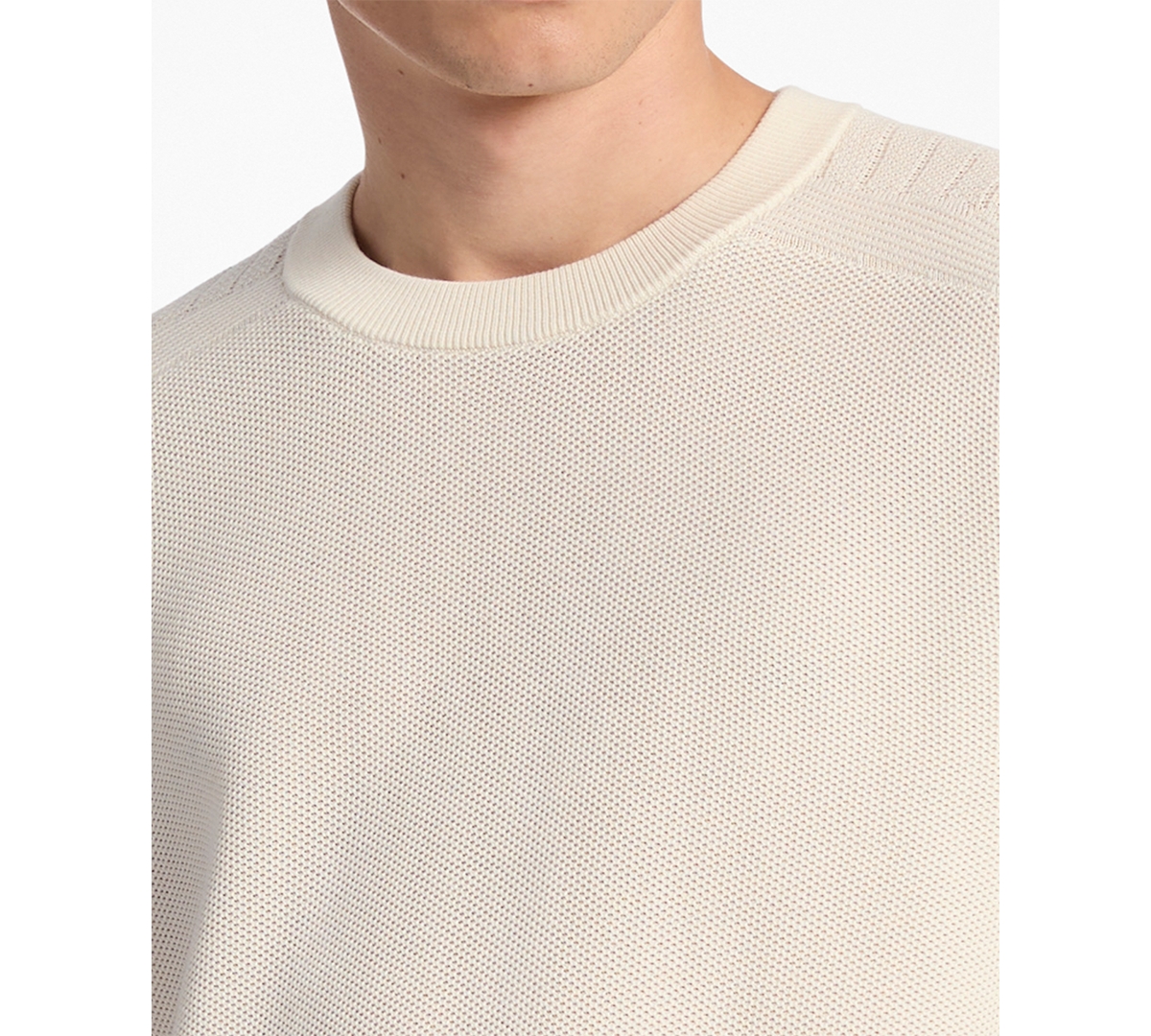 Michael Kors Men's Mouline Textured Crewneck Sweater