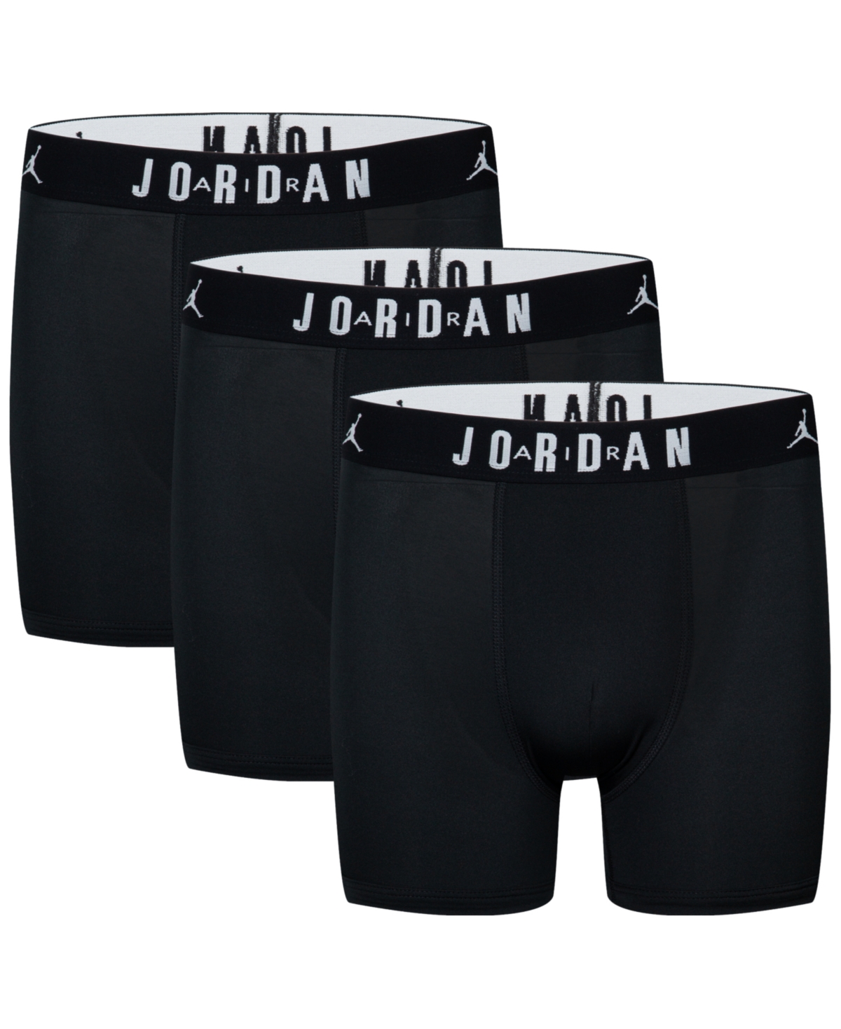Jordan Boys' 8-20 Dri-fit Boxer Briefs, 3-Pack Set