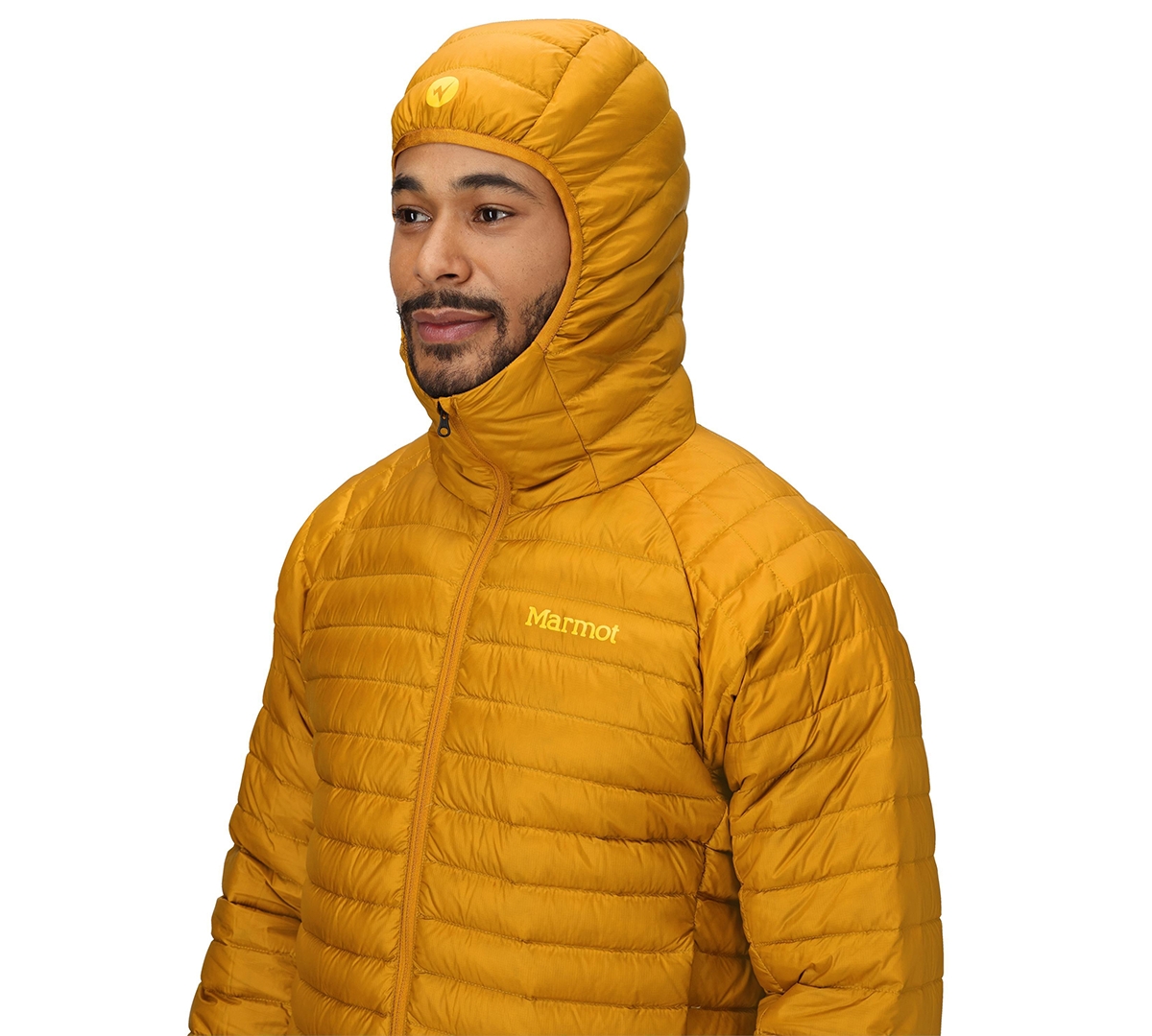 Marmot Men's Hype Down Hooded Jacket In Brown