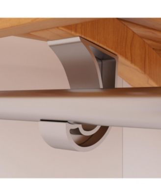 Solid Wood Walk-In Closet Organizer with 2 Drawers