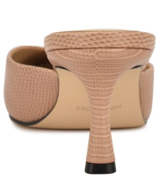 Women's Camenla Snip Toe Kitten Heel Mules