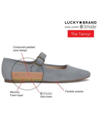 Women's Tannyr Burnout Lace Mary Jane Ballet Flats