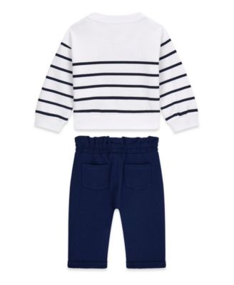 Baby Girls' Long-Sleeve Sweatshirt and Sweatpants, 2-Piece Set