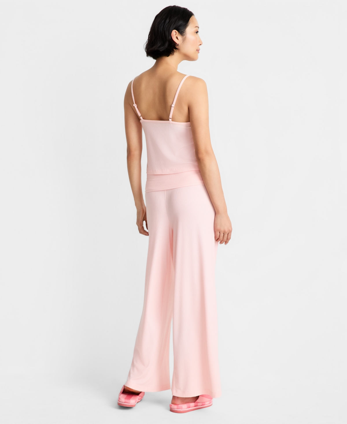 State of Day Women's Solid Tank & Long Pants Set, Macy's Exclusive