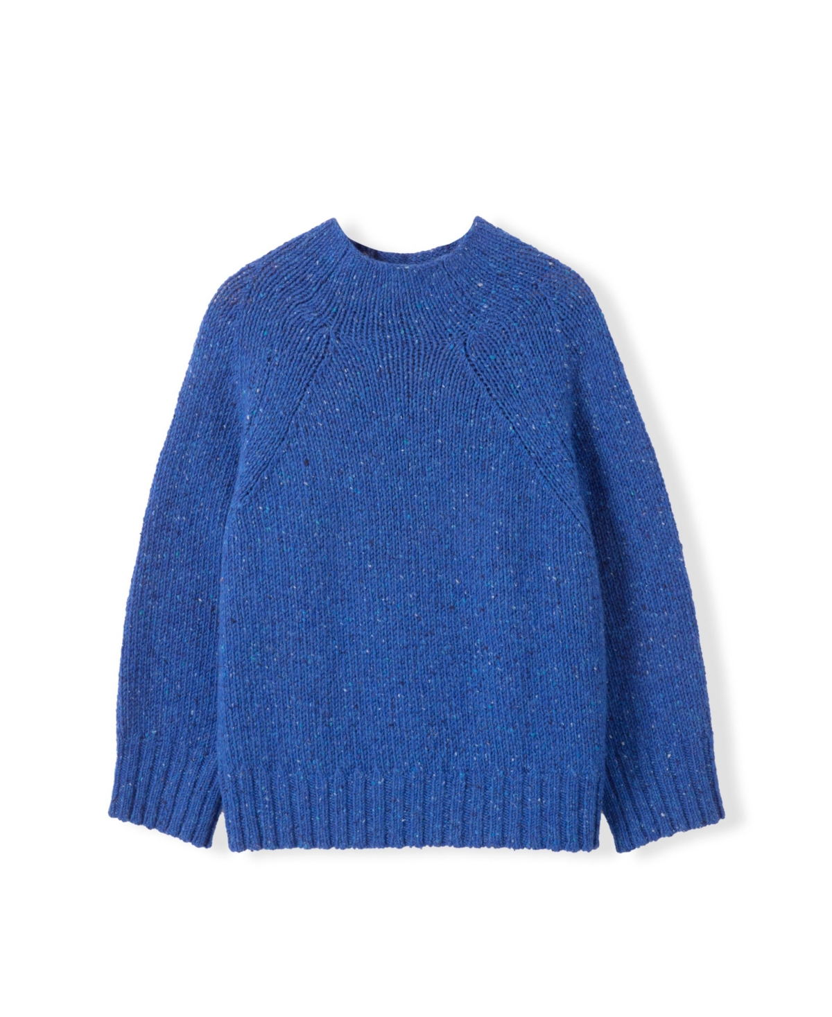 Celtic & Co. Women's Kilcarra Tweed Funnel Nk Sweater