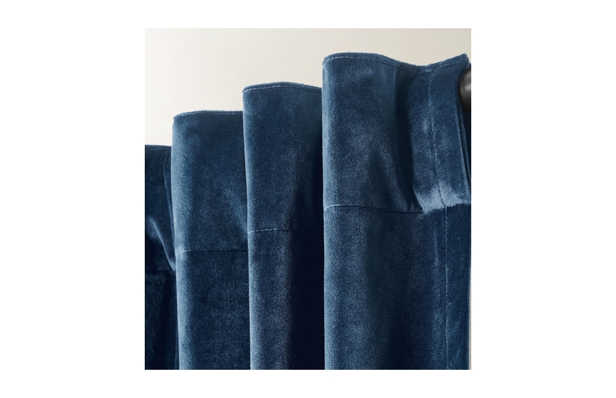 Z Gallerie Adair Solid Velvet Curtain