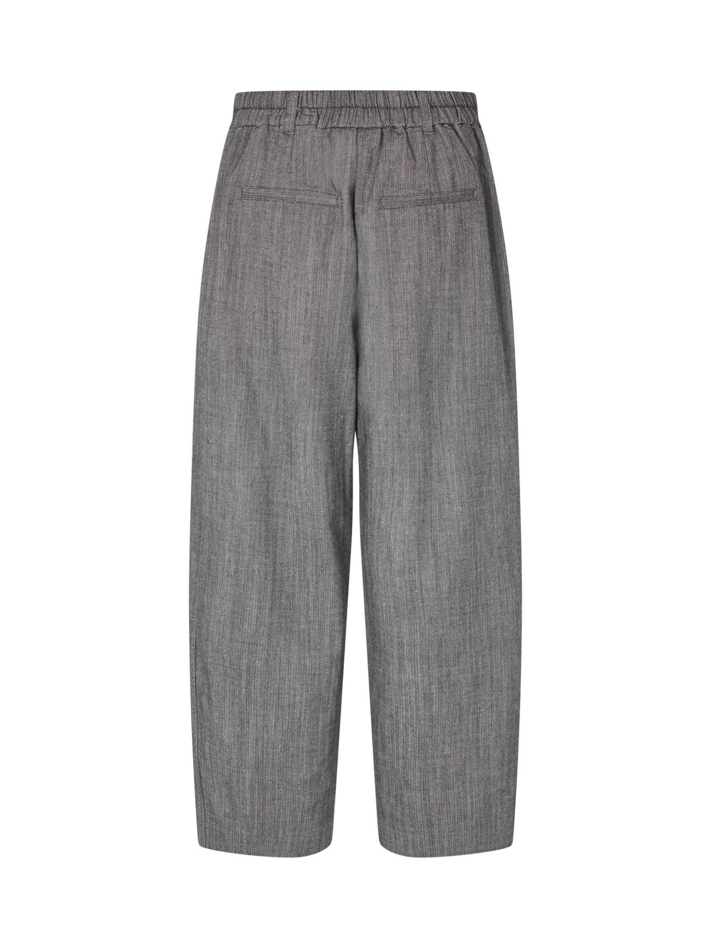 Женские брюки Masai Copenhagen Punna Cropped Button Fastening, цвет: Тёмный джинсовый — фото 4