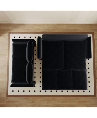 70.9" Pull Out Sofa Bed, 3-Seat Velvet Convertible Sleeper Couch with 2-in-1 Pillow Blanket Set for Living Room or Guest Room