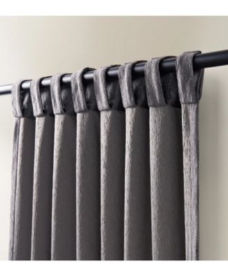 Anson Textured Curtain - Charcoal