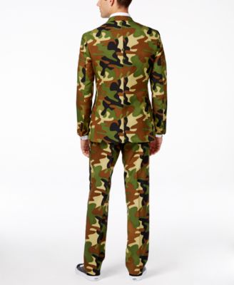 OppoSuits Men's Commando Camouflage Suit