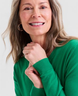 Women's Button-Down Long-Sleeve Cardigan