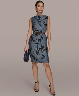 Donna Karan New York - Women's Crewneck Sleeveless Dress