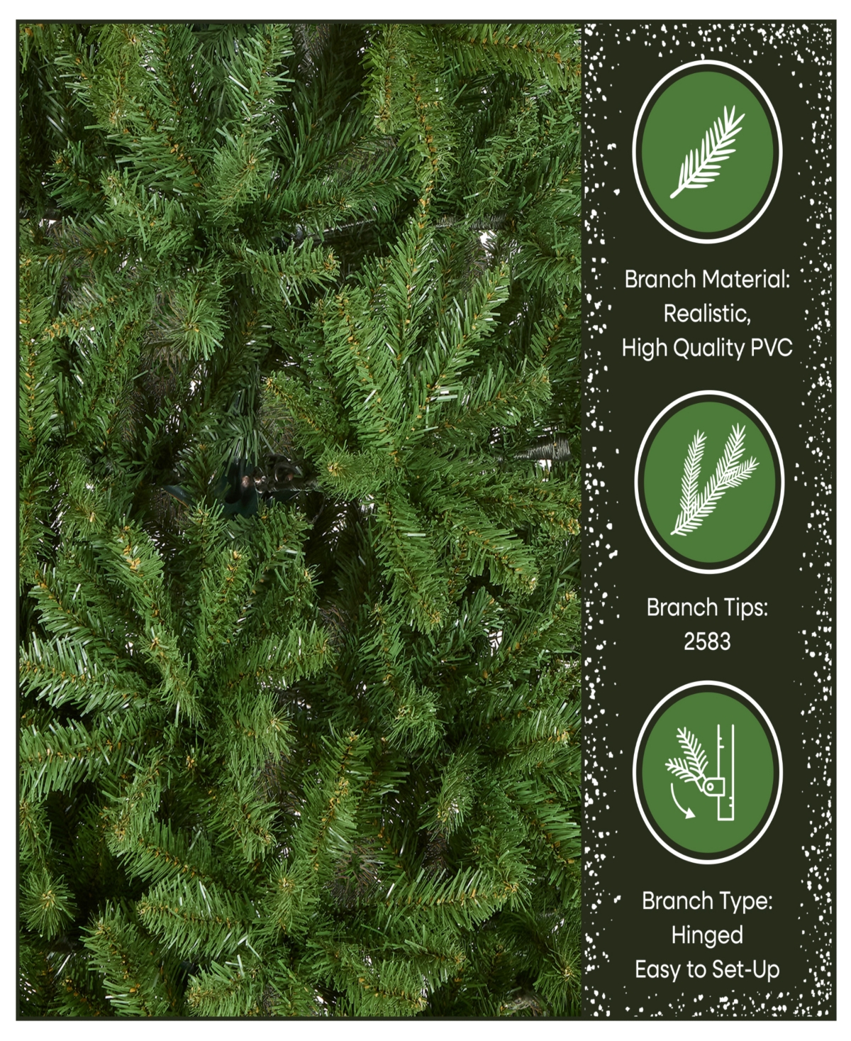 National Tree 12' Kingswood Fir Pencil Tree