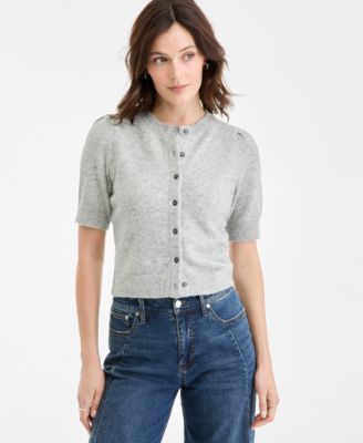 Women's Puff Sleeve Cardigan, Macy's Exclusive
