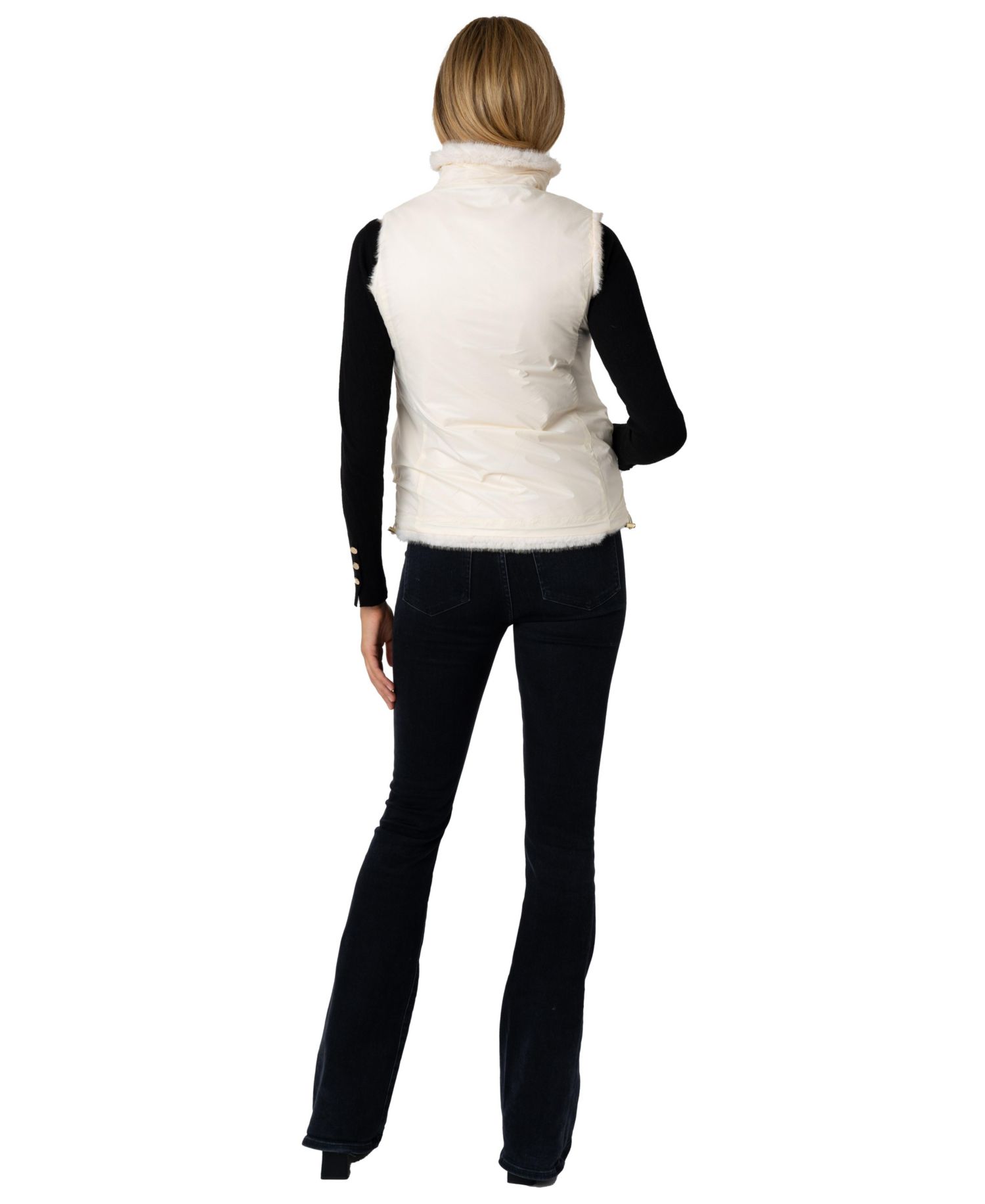 Women's Reversible Faux Fur Vest