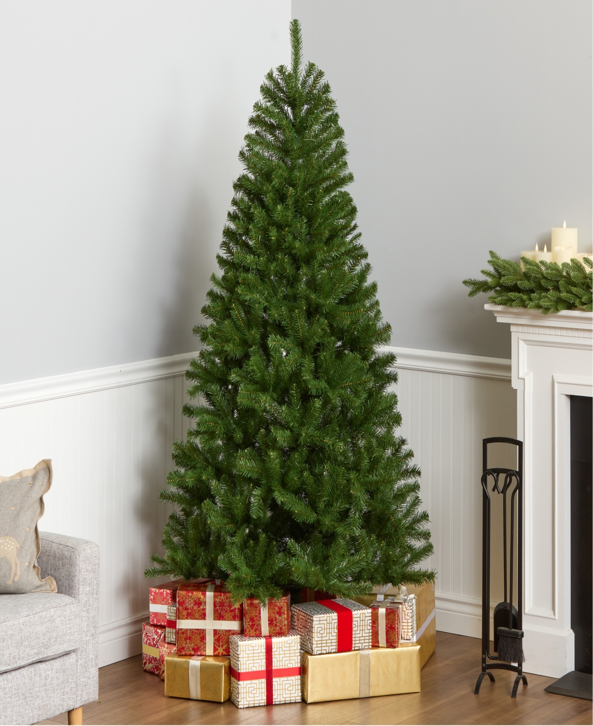 National Tree Company 6.5' North Valley Spruce Tree