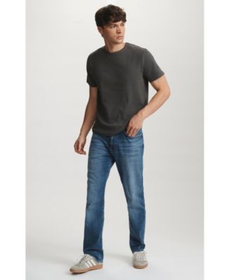 Men's Zach Straight Leg In Dark Brushed Feather Jeans