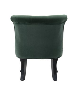 Upholstered Paolino Accent Chair with Button-tufted Back